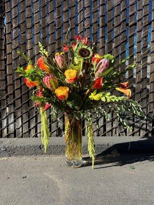 Eddy's stunning Signature Arrangement for Fall.