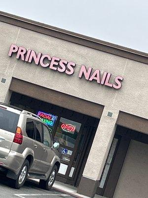 Princess Nails on Muirlands in Lake Forest