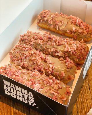 The best Maple Bacon Long John