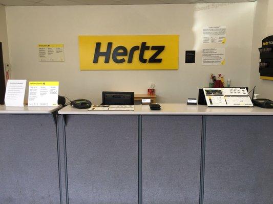 Needed to rent a car at Simi Valley Hertz