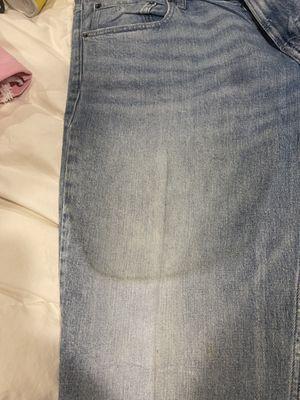 Iron burn in the front of the pants