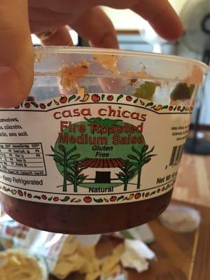 First time having this salsa...so freakin good!!