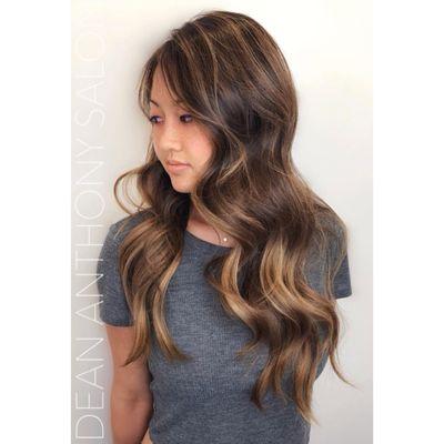 Brunette balayage