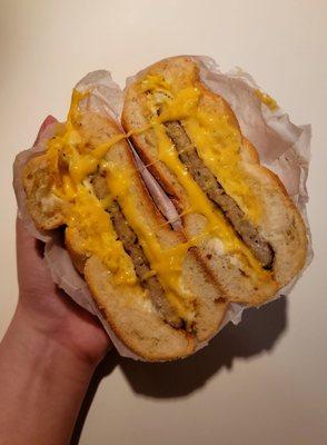 Sausage egg and cheese