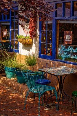 Boho style in the Burque! Blackbird Coffeehouse in Old Town, Albuquerque