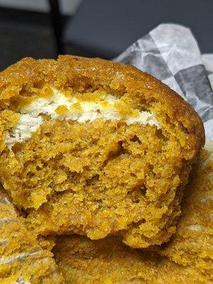 Pumpkin Cheesecake Muffins