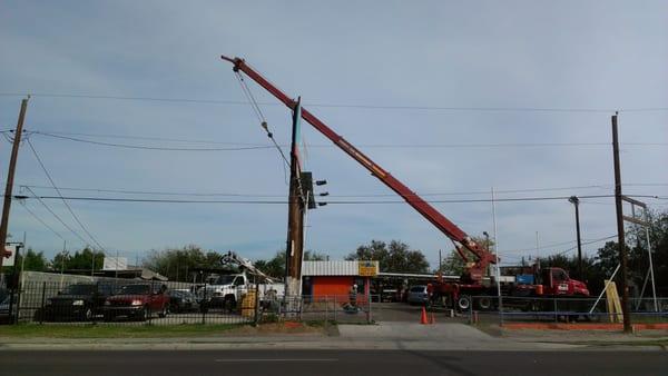 Laredo straitening structure