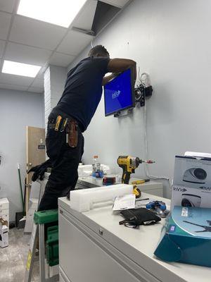 Installing camera system