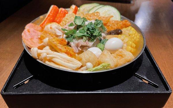 Korean Kimchi Hotpot! Featured Kimchi, featured Jang!