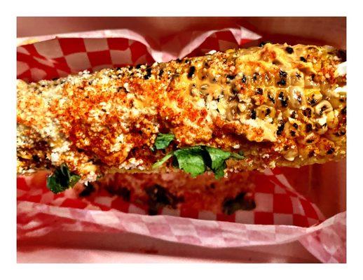 Grilled Corn Elote. Pretty Good! Try!  Hot Chicken . (87th/I 94) HotChicken Chicken and more Chicken. Cool!