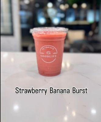 Strawberry Banana Burst Smoothie