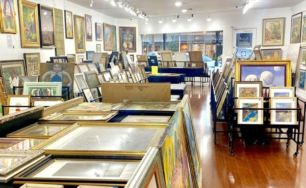 Estate Fine Art Liquidation Sales. Awesome Inventory ! So Fun !