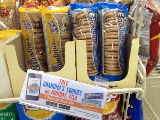 FREE Grandma cookies today