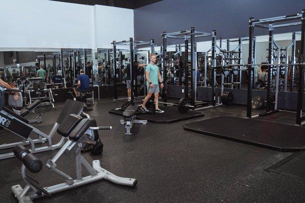 gym floor at Liberty Genesis