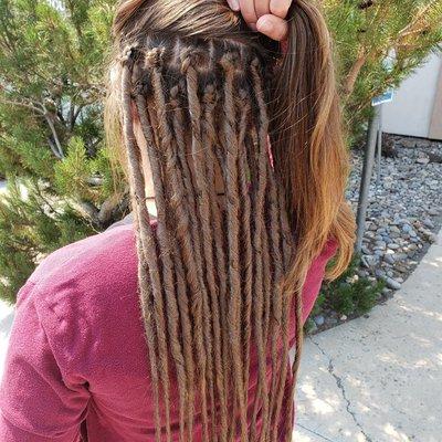 Dreadlock Temporary Extensions. Internally threaded
.