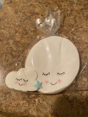 This is the cookie made for my daughters baby shower. So beautiful!!!