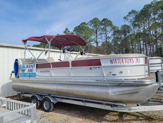 WaterToys Pontoon Boat Rental and Toon Tiki