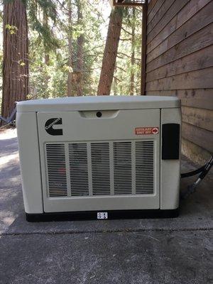 Another Simple clean auto standby Cummins Generator install ready for power outages