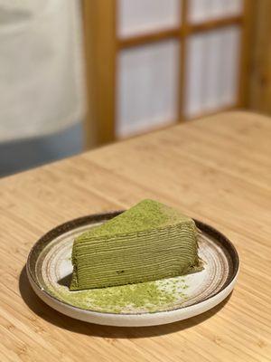 Matcha Crepe Cake