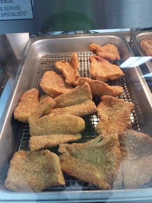 Fried catfish served mon-fri 10am-3pm