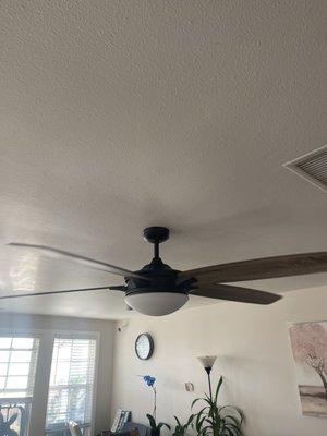 New ceiling fan!