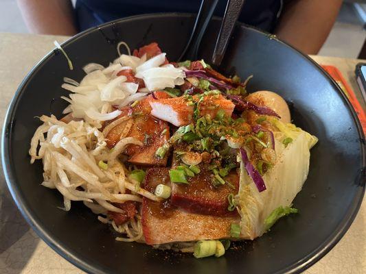 Yakisoba with pork