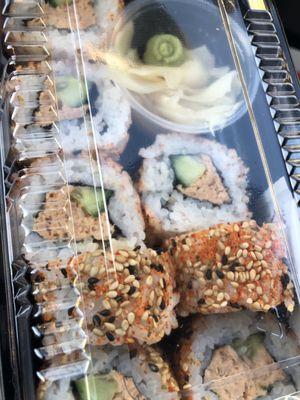 Sushi to go