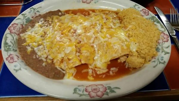 Chicken Enchiladas