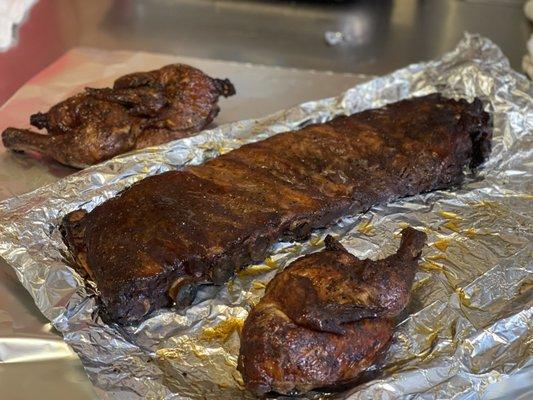 Smoked Ribs & Chickens