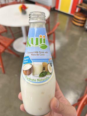 Super tasty coconut milk drink