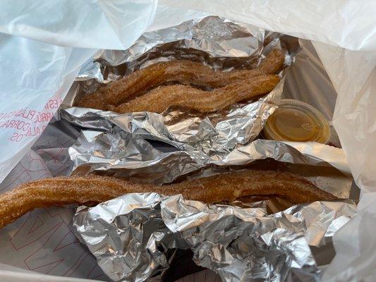 One order of churro.