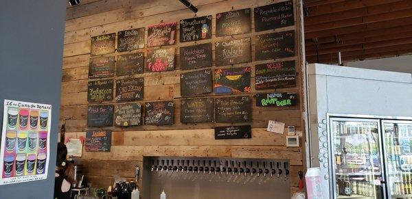 What is currently on tap as of 7/16/202