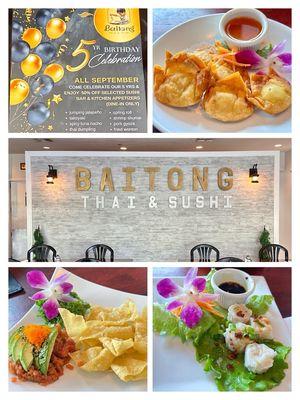 Thank ƪ(*‿*) you Veronica for a GREAT experience this afternoon! #Supportlocal @ Baitong Thai & Sushi-St. Augustine.