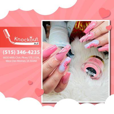 Romance your nails for Valentine's Day with the help of Knockout Nails. Spoil yourself with a special sweetheart manicure that will make you