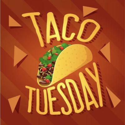 3 Tacos soft or Crispy for only $12.99 Every Tuesday