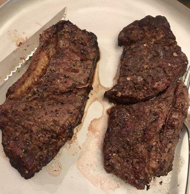 Delicious New York Sirloin Steaks!