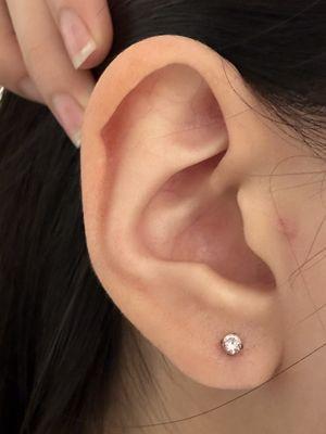 Right Earlobe Piercing