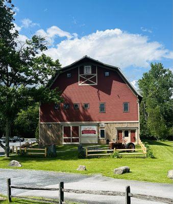 View Of Barn