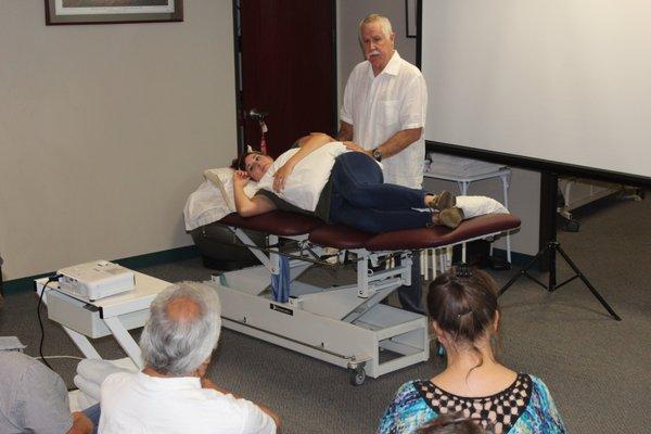 People who have shoulder pain at night appreciated the instruction at  Shoulder Pain and  Rotator Cuff Workshop at Advance Physical Therapy.