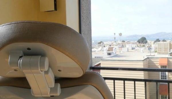 A Dental Chair with a View!