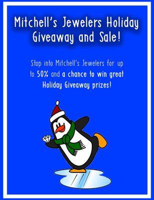 It begins TODAY! Stop in, check out our amazing deals & fill out an entry! The first drawing will be held next Friday, November 11th!!