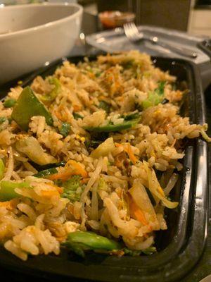 5. Thai Basil Vegetable Fried Rice