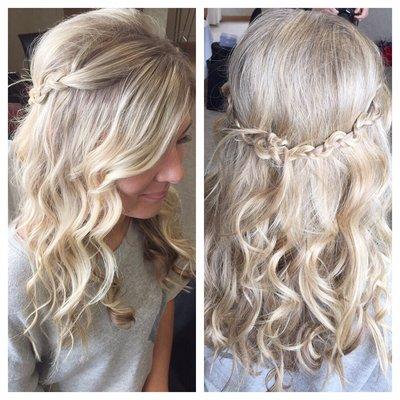 Wedding hair