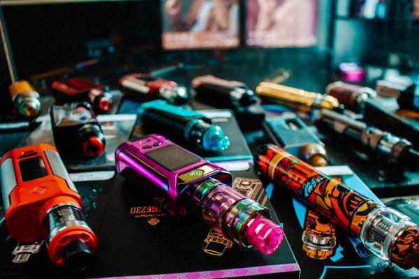 Whether you want a big boxy mod or small and portable, we have it all! Come to our store to see the variety of mods we offer!