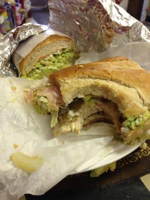 The biggest torta I've had in a long time.