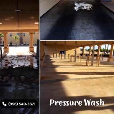 Pressure Wash, Oil Stains Wash, Comercial