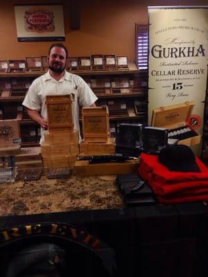 August Gurkha cigar promotion