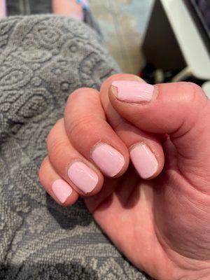 5 days after gel manicure