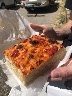 Tomato focaccia