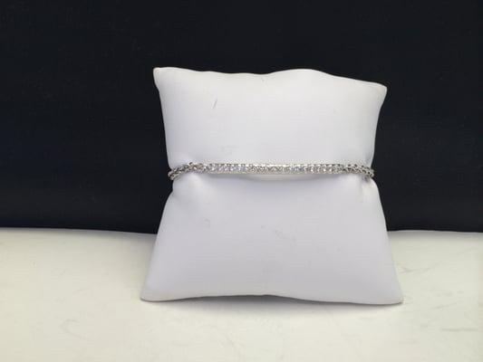 18kt White Gold and Diamond bracelet